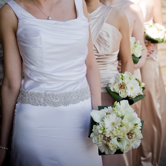 Winnie Couture Dresses & Skirts - Winnie Couture 100% Silk Wedding Dress